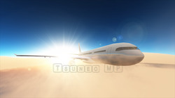 圖像 CG 飛機飛機